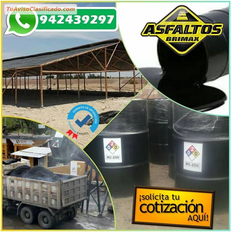 Emulsion asfaltica precio
